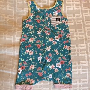 Rags to Raches Floral Romper